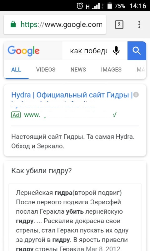 Какая ссылка у кракена